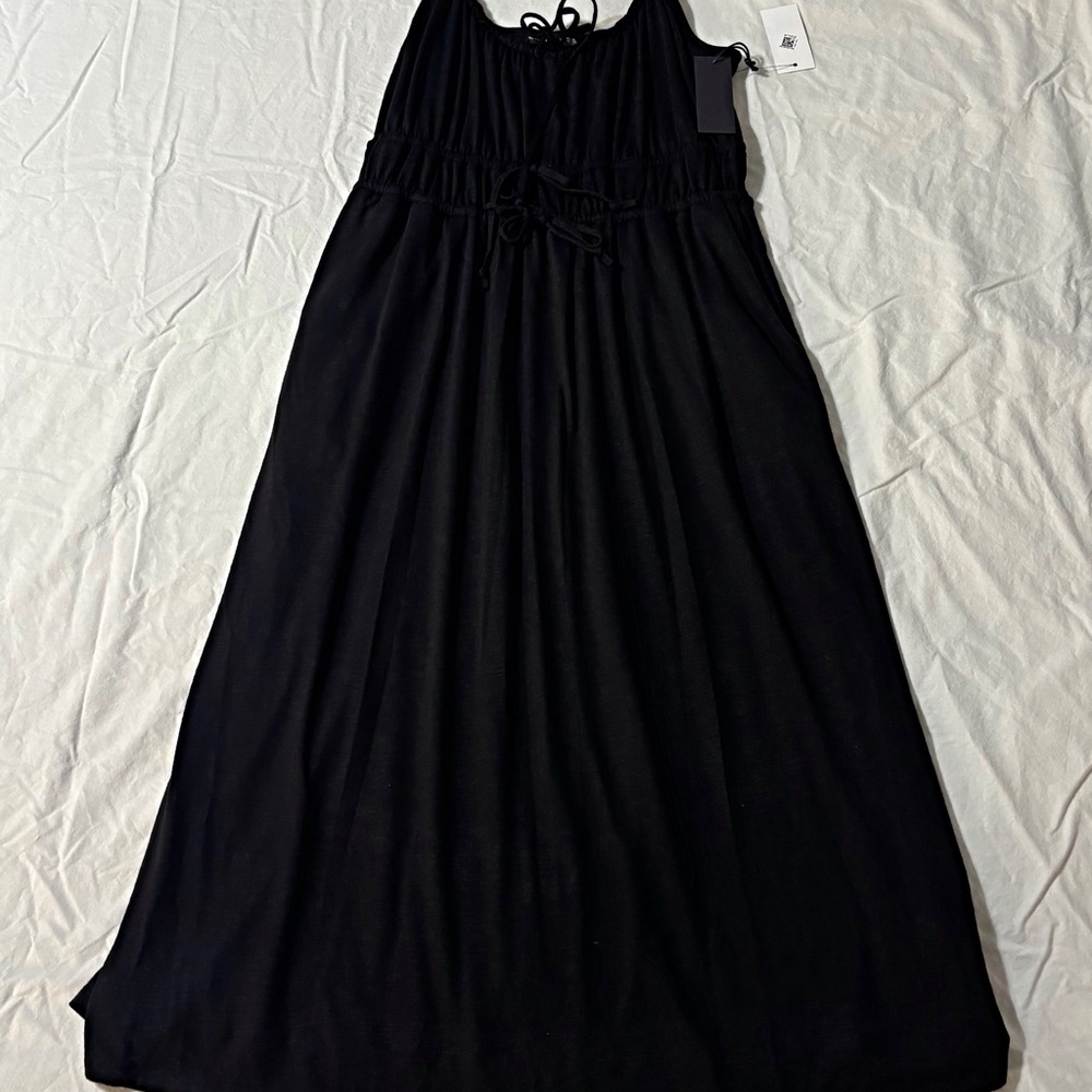 Black Tape maxi dress
